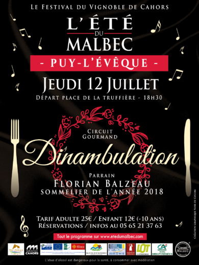 L’été du Malbec – Dinambulation