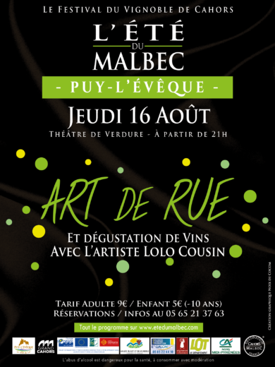 L’été du Malbec – Soirée Art de Rue