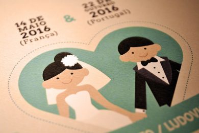 Cartes de mariage